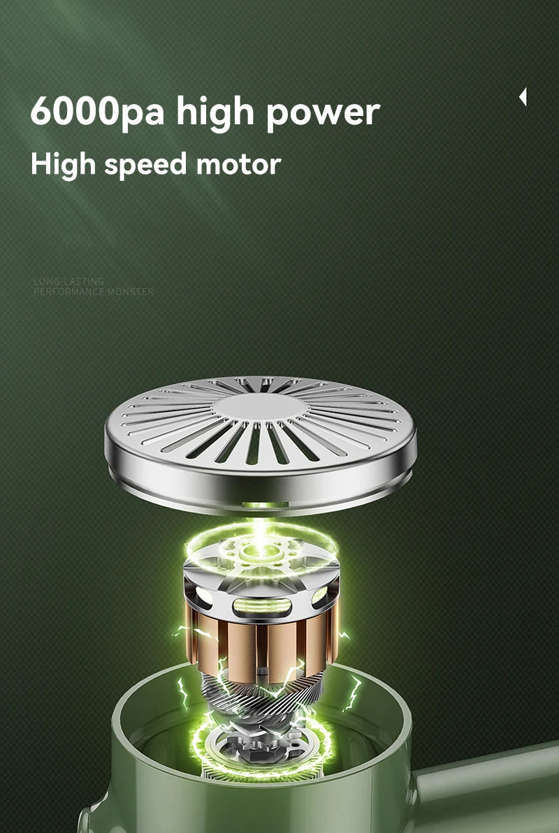 Xiaomi 1290000pa 5 In1 Wireless Car Vacuum Cleaner Portable Handheld Robot Vacuum Cleaner Mini Car Home Dual-use Appliance