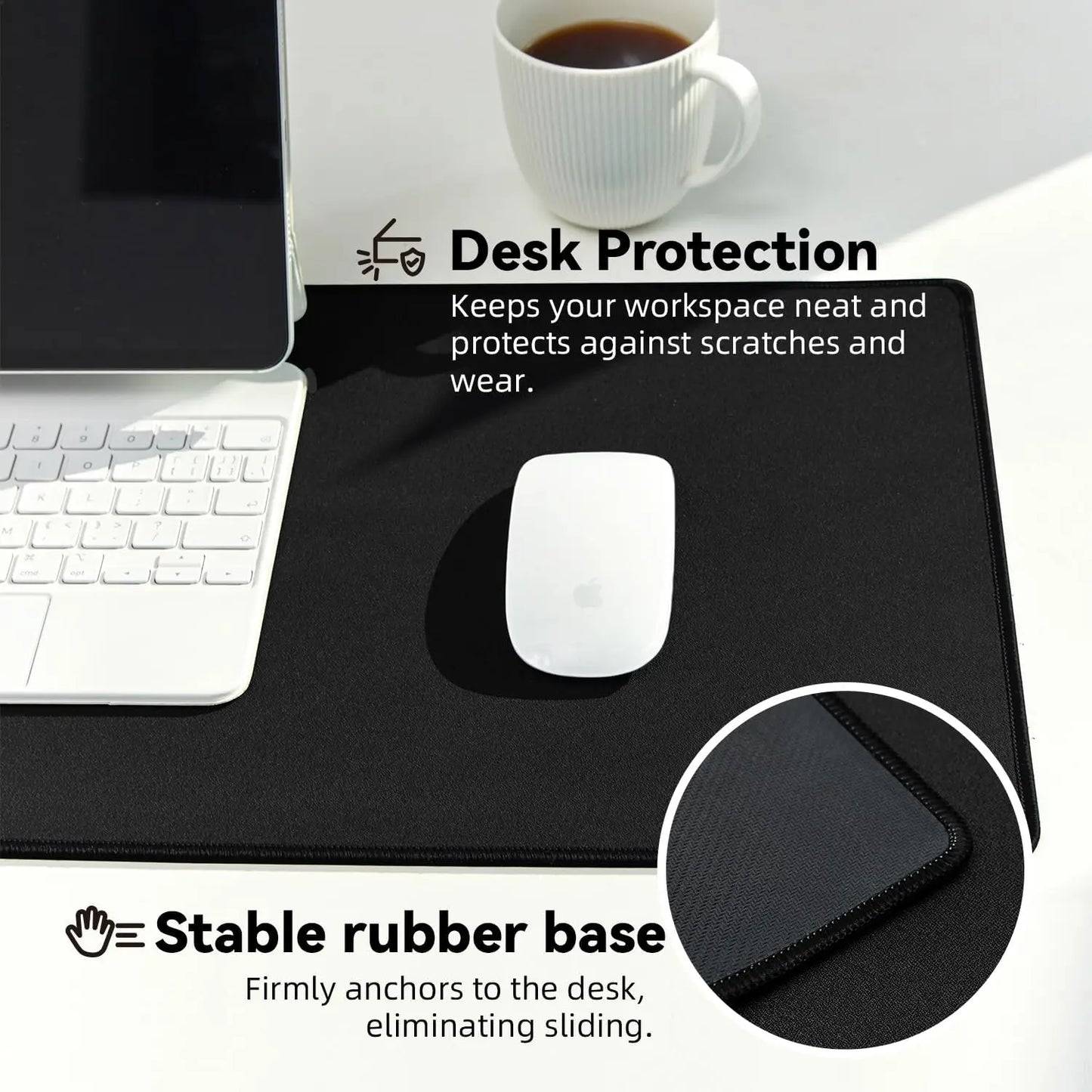 Sanrio Cartoon Cute Hello Kitty RGB Pc Gamer Keyboard Mouse Pad Mousepad LED Glowing Mouse Mats Rubber Gaming Computer Mausepad