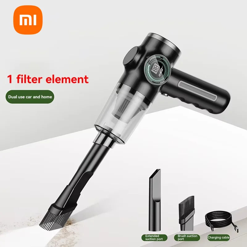 Xiaomi 1290000pa 5 In1 Wireless Car Vacuum Cleaner Portable Handheld Robot Vacuum Cleaner Mini Car Home Dual-use Appliance